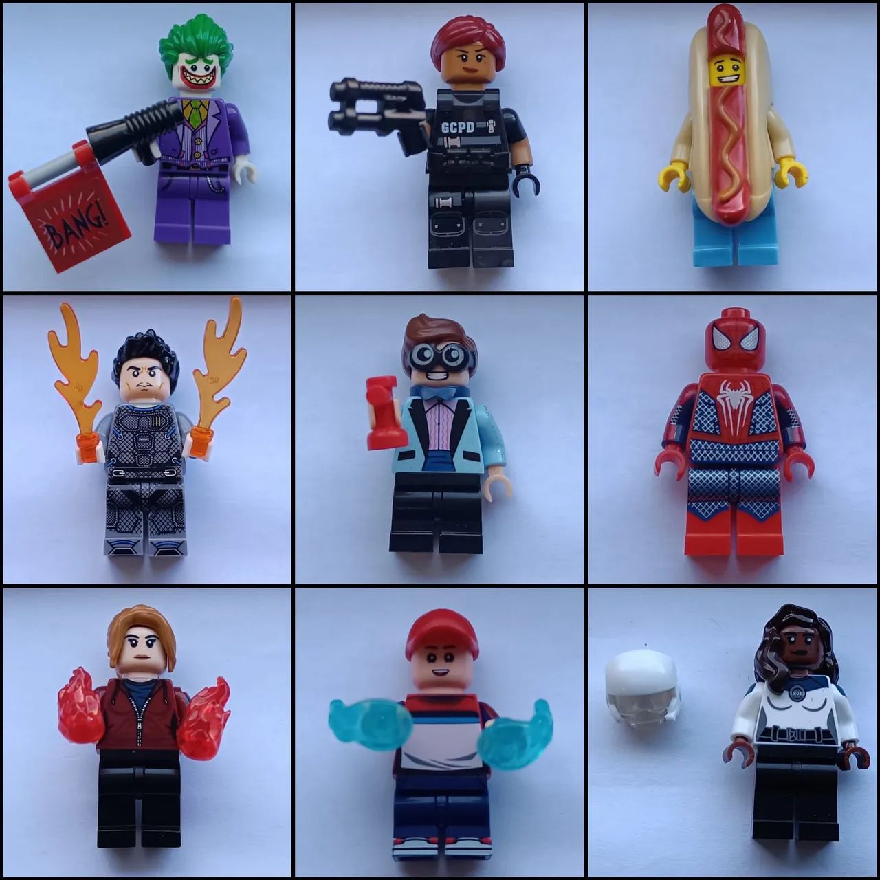 Bonecos LEGO Compatível - Heróis Marvel e DC - Foto 2
