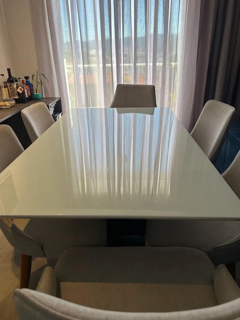 Mesa de jantar 6 lugares 
