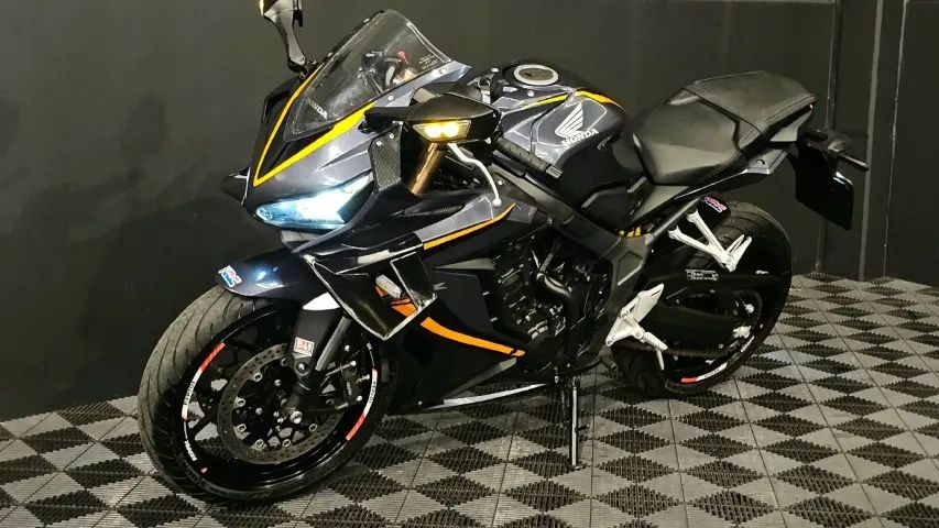  Honda CBR 650R 2021 Cinza - Foto 3