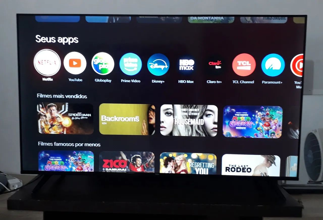 VENDO TV SMART TCL 50' ANDROID COM COMANDO DE VOZ 