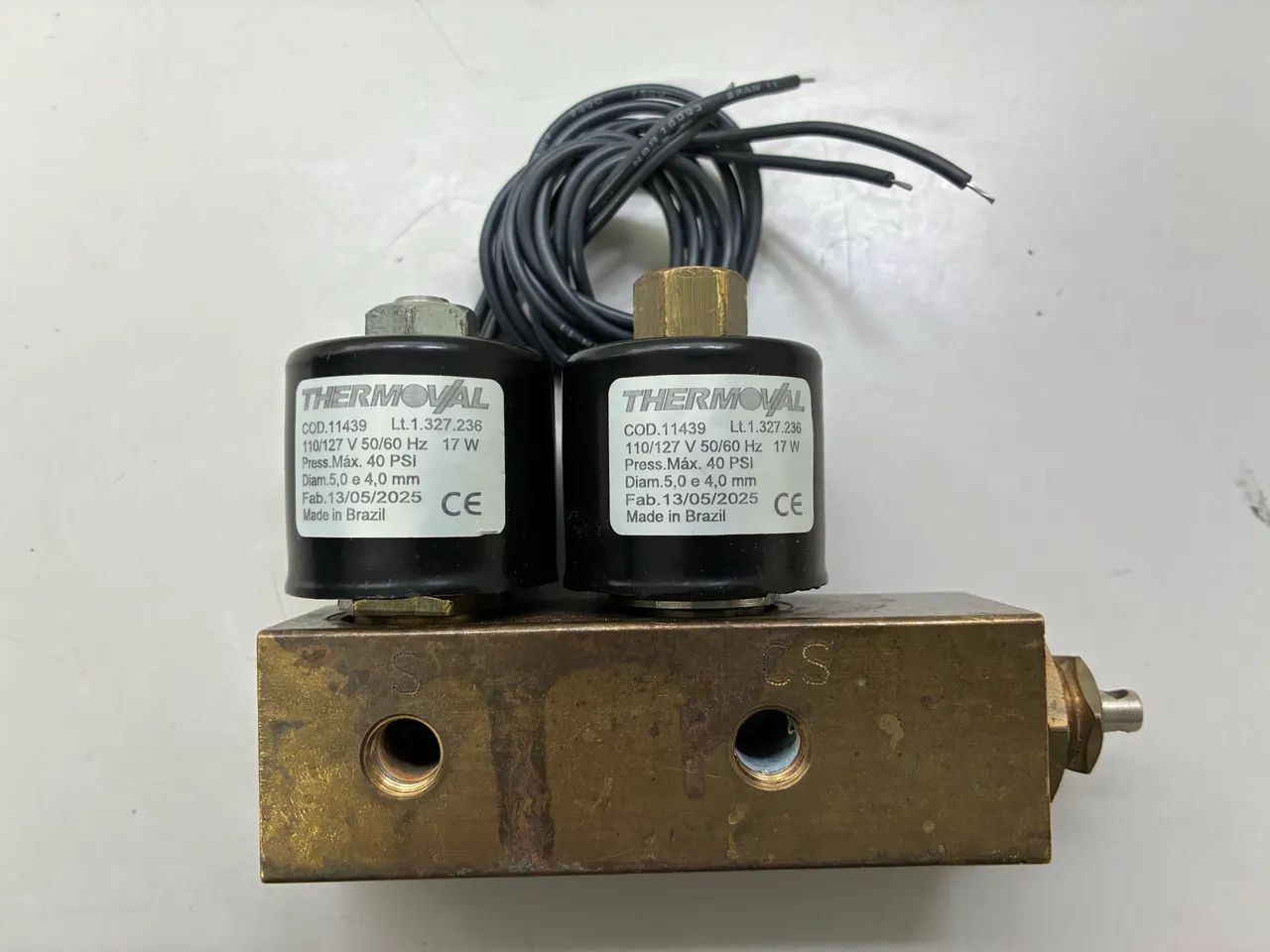 Válvula termostatica Termoval para autoclave
