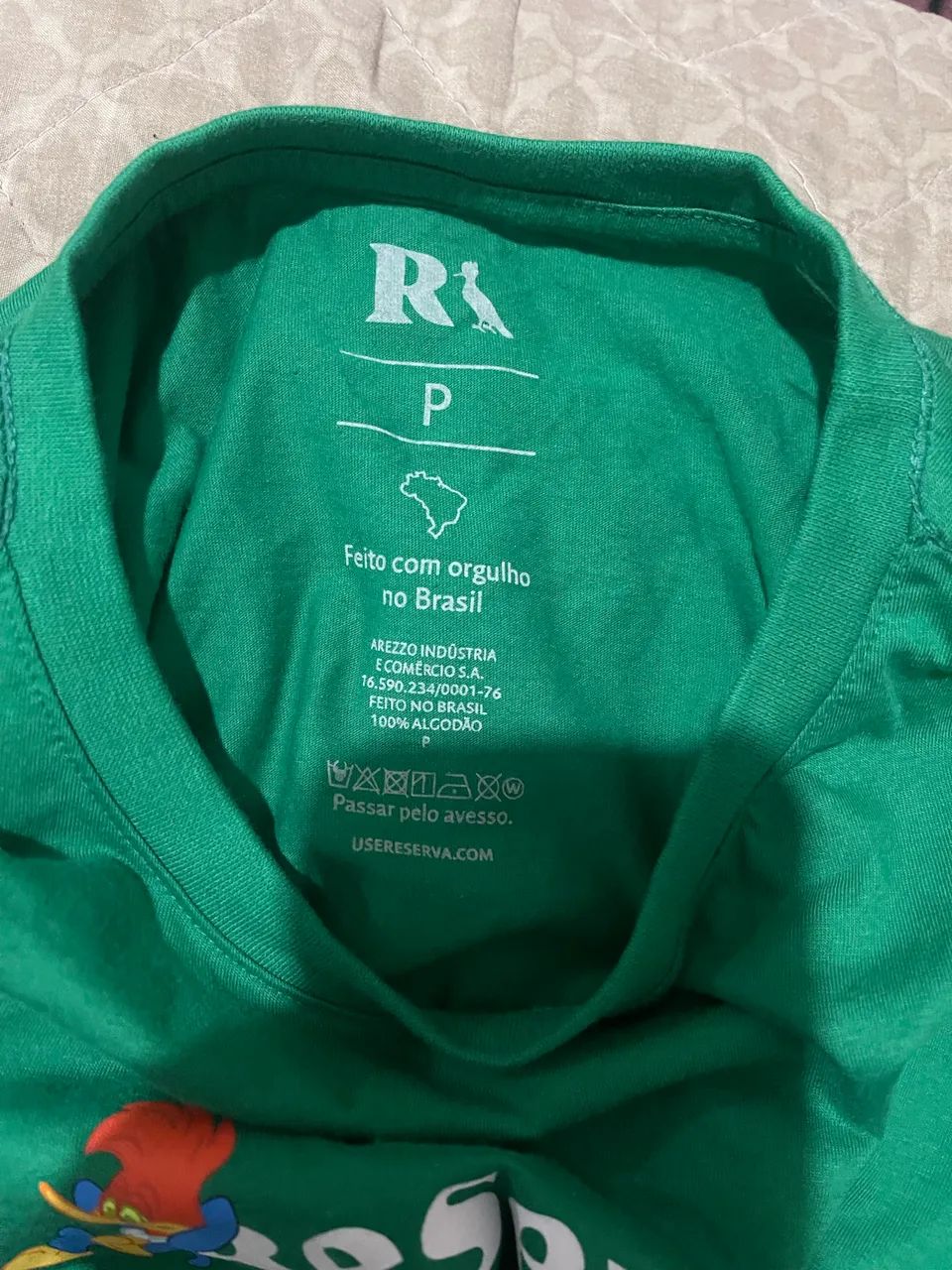 Camiseta reserva pica pau verde P - Foto 2