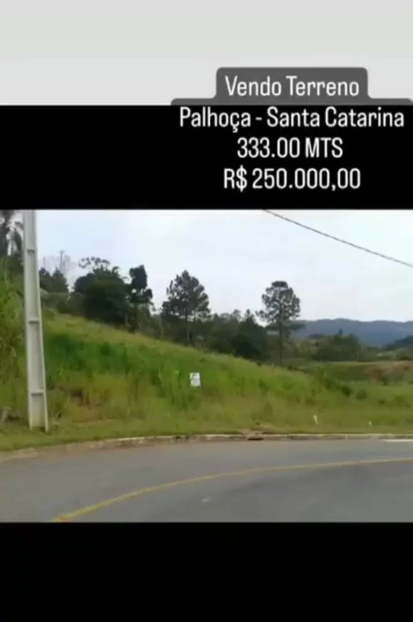 OPORTUNIDADE em Palhoça/SC - 333m² no Loteamento Jardins | Aceito Carro - Foto 2