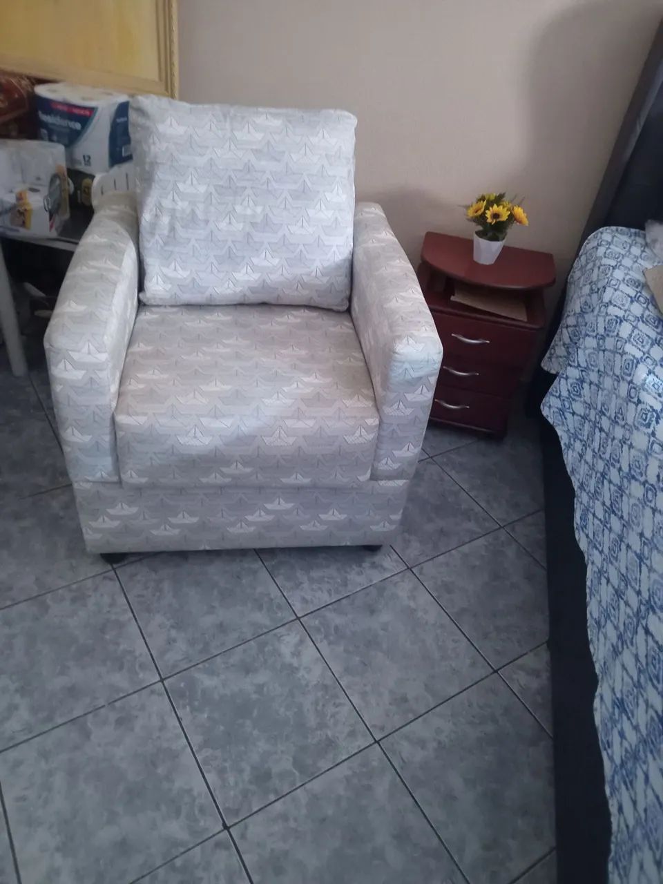 Poutrona bem coservada 