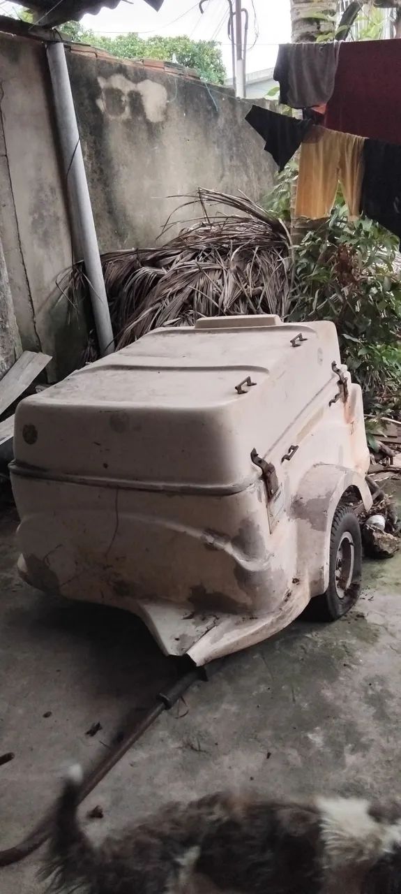 Carretinha carrocinha de fibra