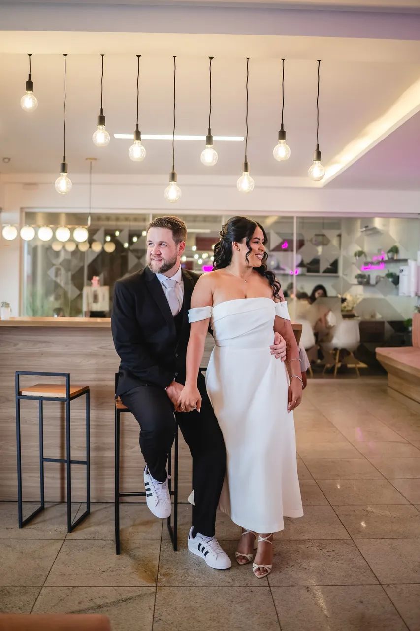 Vestido Branco para civil/ pré weldding 