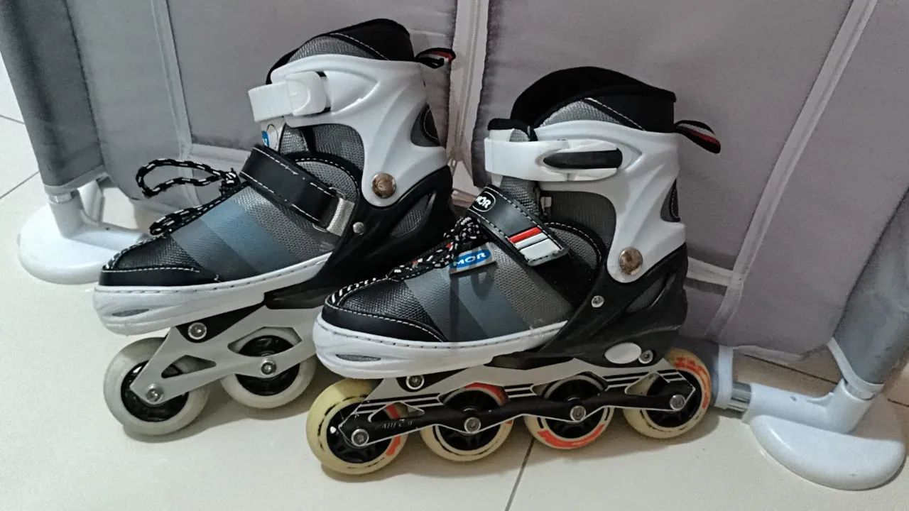 Patins Inline Ajustável - Foto 2