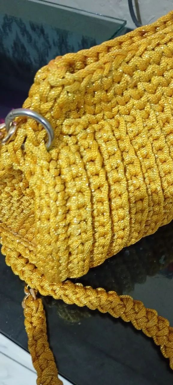 Bolsa de crochê  - Foto 3