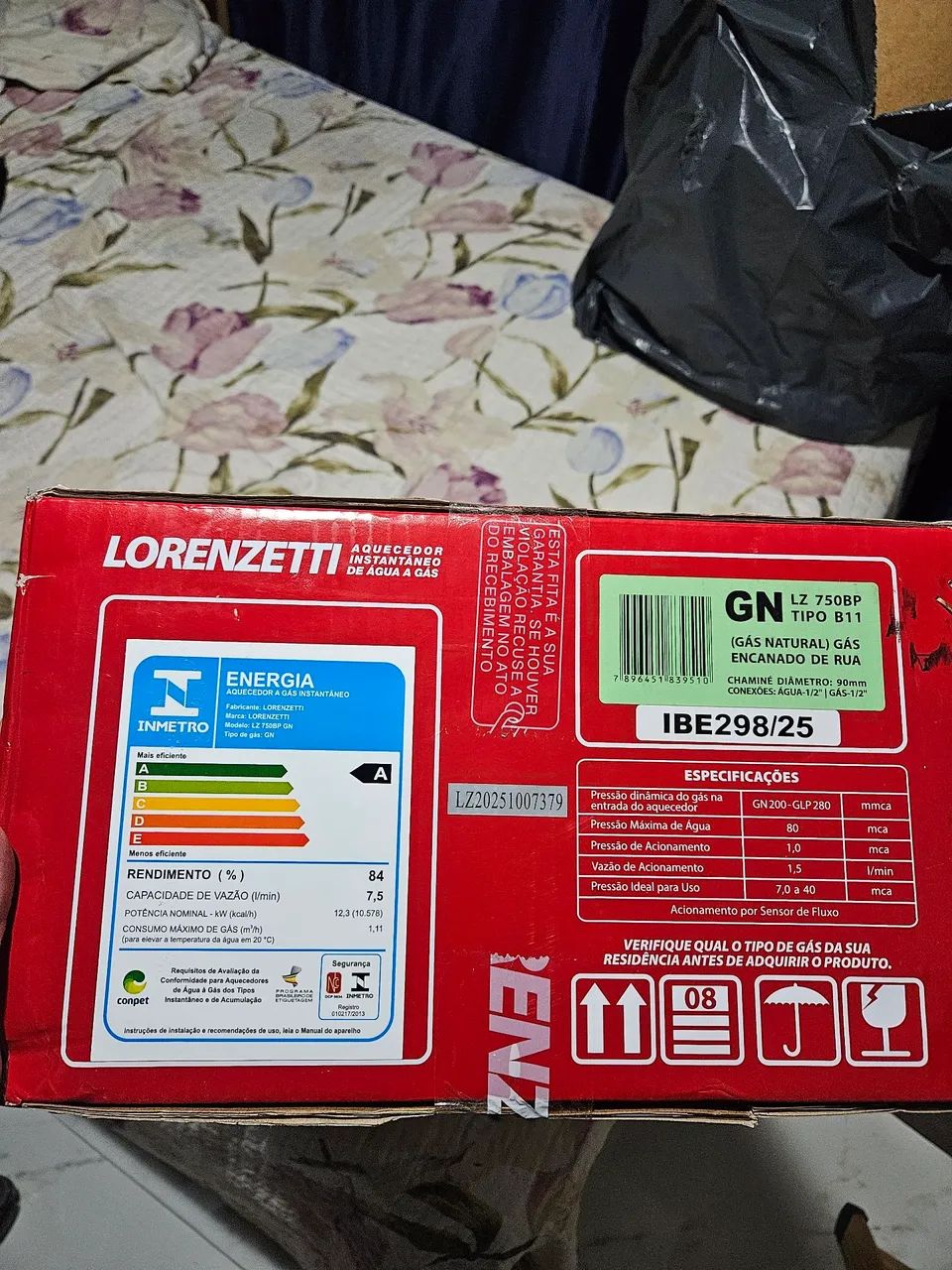 Aquecedor Lorenzetti LZ750BP - Ventiladores e Climatizadores