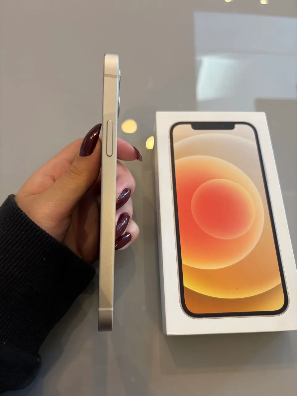 IPHONE 12 64g BRANCO (com caixa) - Foto 4