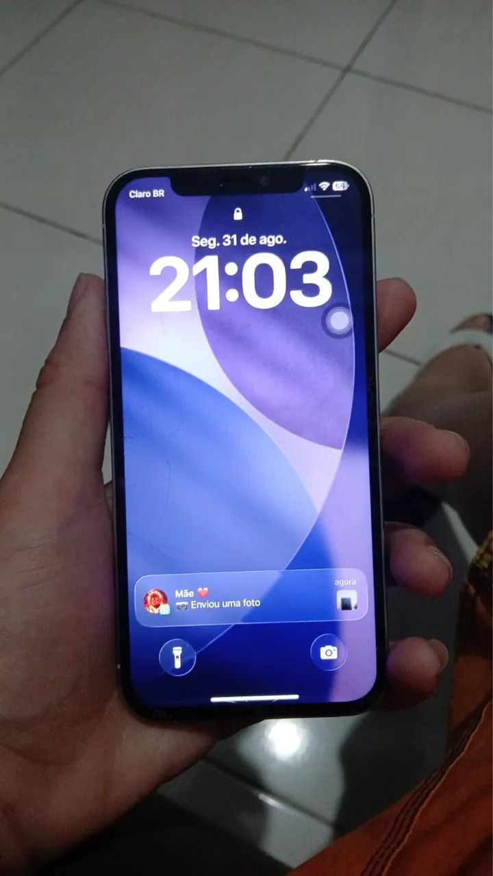 iPhone 12 Pro Branco 128GB - Foto 3