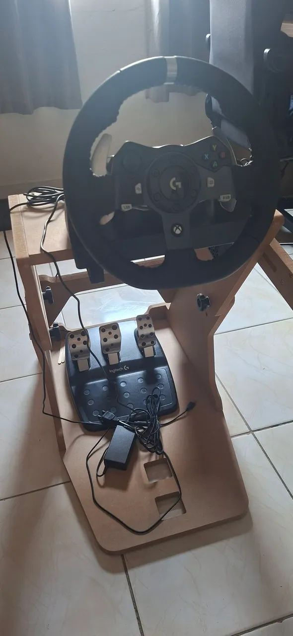 Logitech G920 + Câmbio + Cockpit