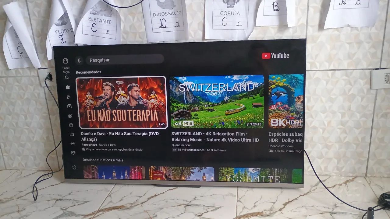 Tv TCL 50 polegadas smart 4k Android bluetooth  - Foto 4