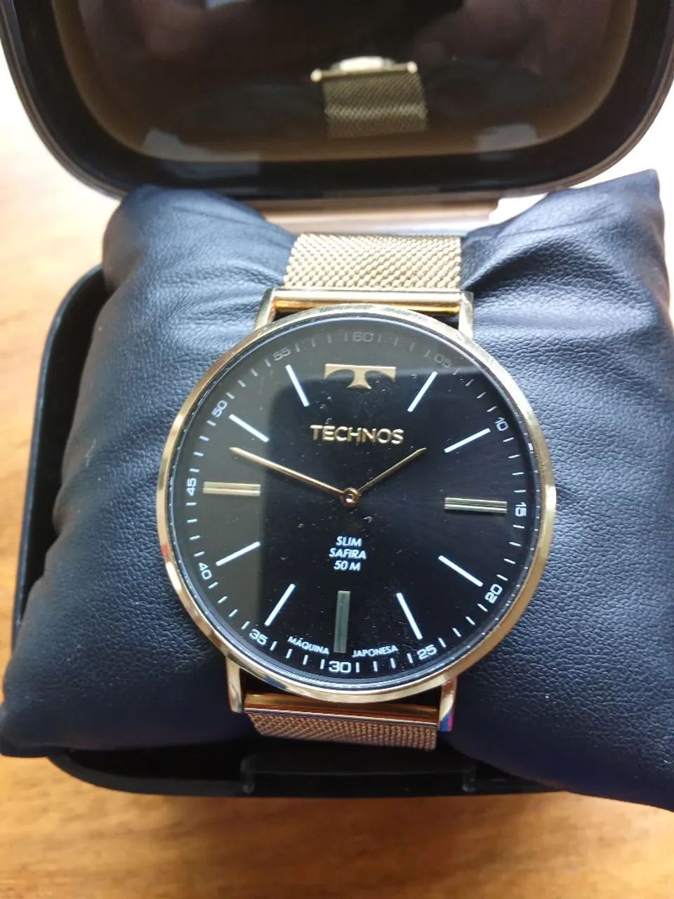 Relógio Technos slim masculino 