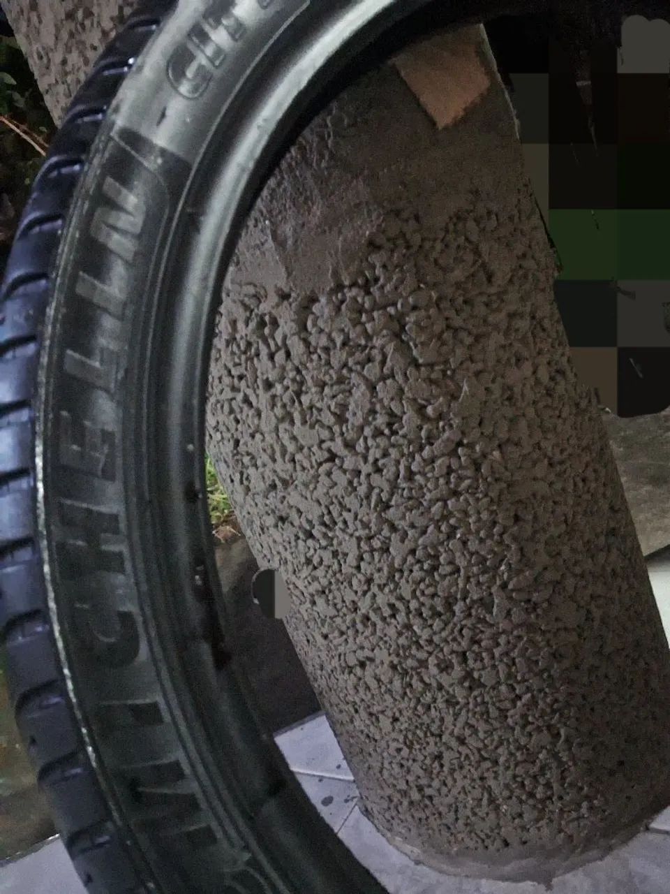 Pneu 80/100-18,dianteiro,sem câmara,michelin - Peças para motos