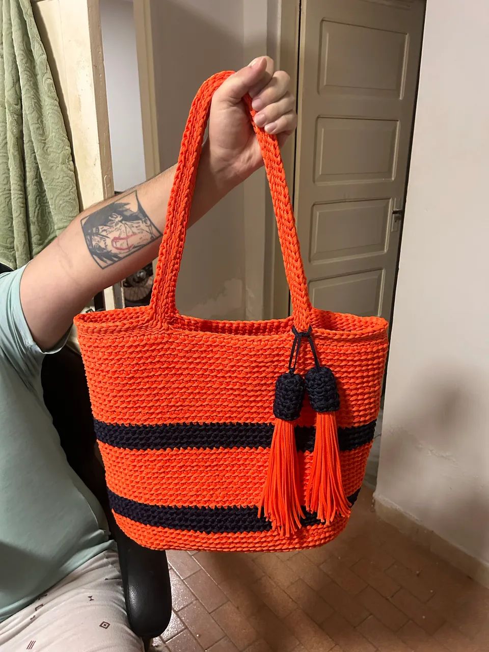 Bolsa croche praia grande  - Foto 3