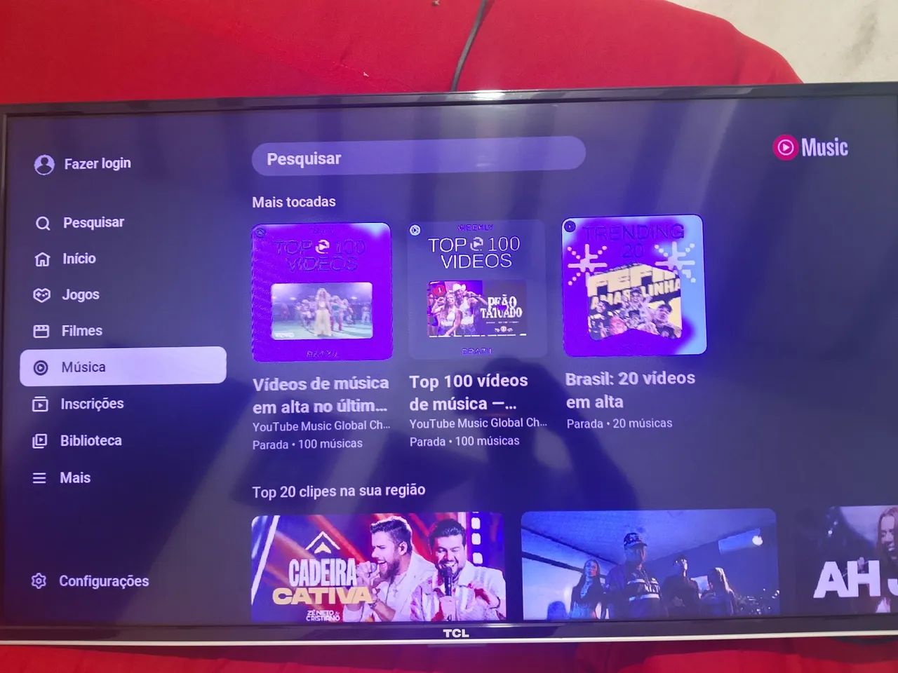 Tv smart TCL Toshiba 40 polegadas bem conservada  - Foto 3