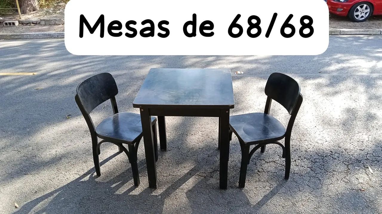 Jogos de mesas e cadeiras para restaurante  - Foto 3