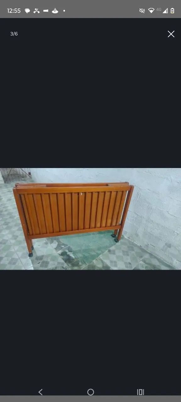 Berço dobrável  - Foto 3