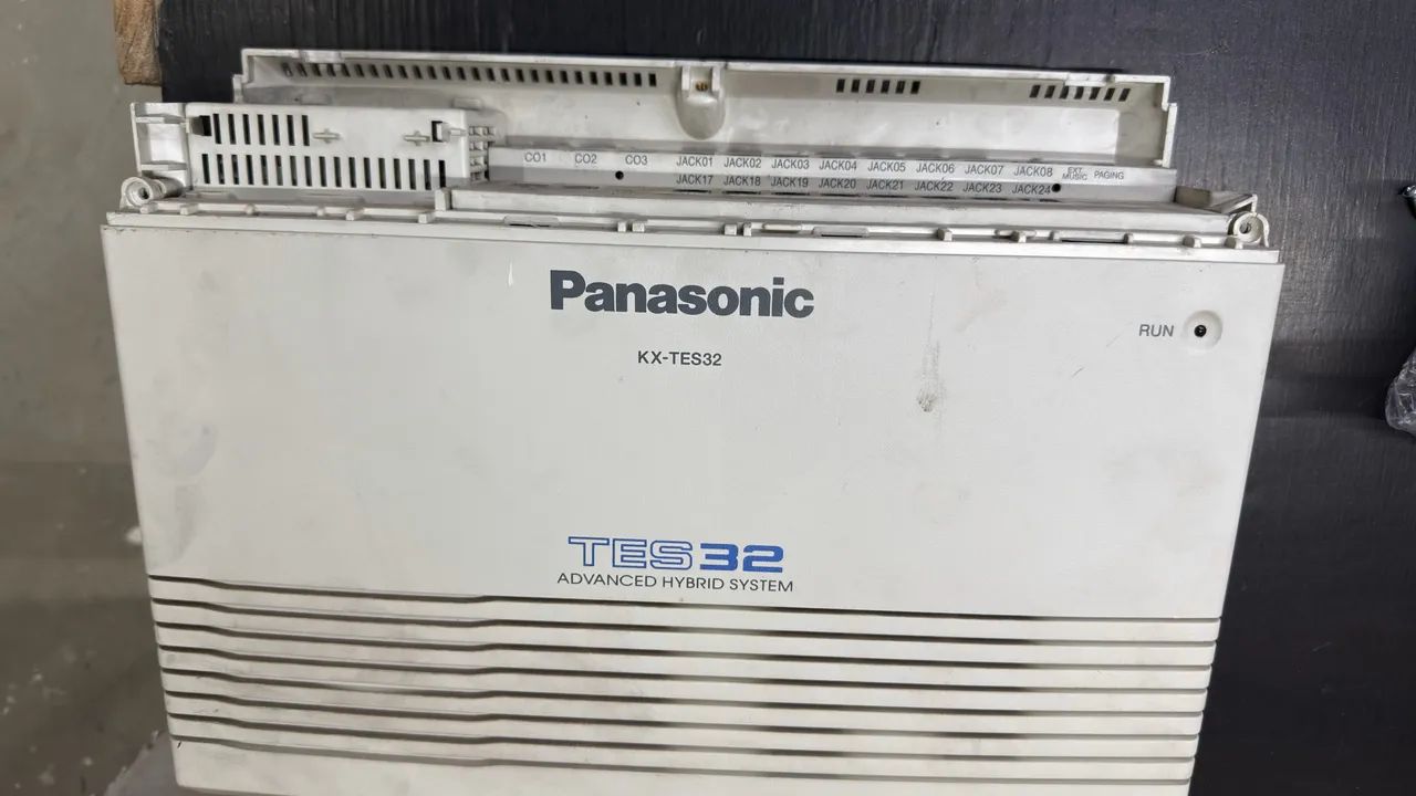 Pabx Kx-tes32 3 Linhas E 8 Ramais Panasonic (Usado)