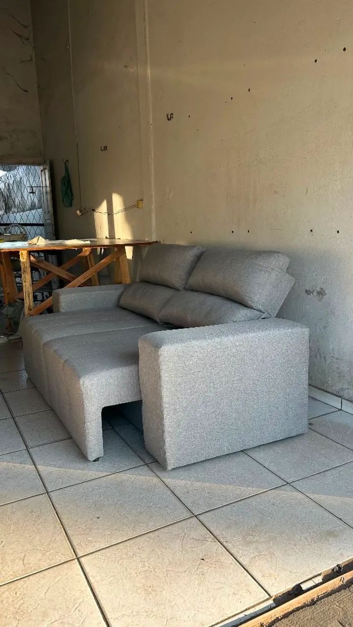 Vende se este sofá retrátil e reclinável  - Foto 3