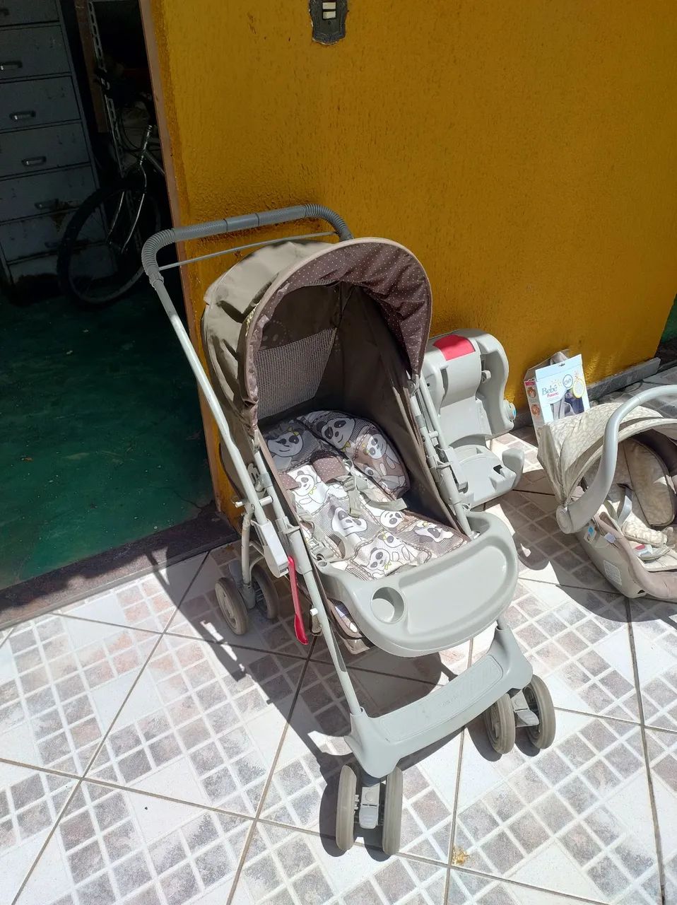 Carrinho de bebe e bebe conforto - Foto 4