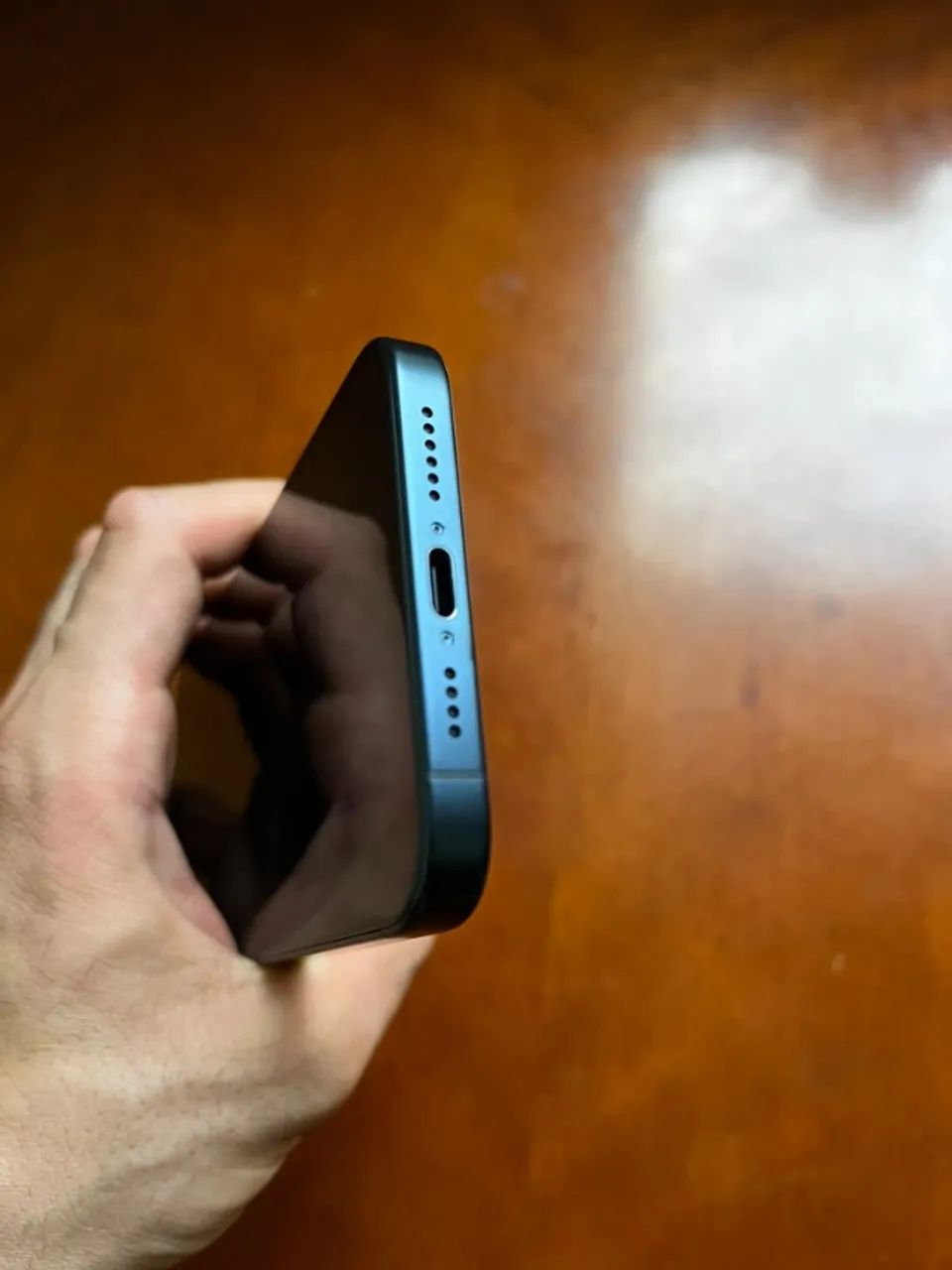 iPhone 15 PRO MAX 256GB TITÂNIO AZUL (IMPECÁVEL!) - Foto 5