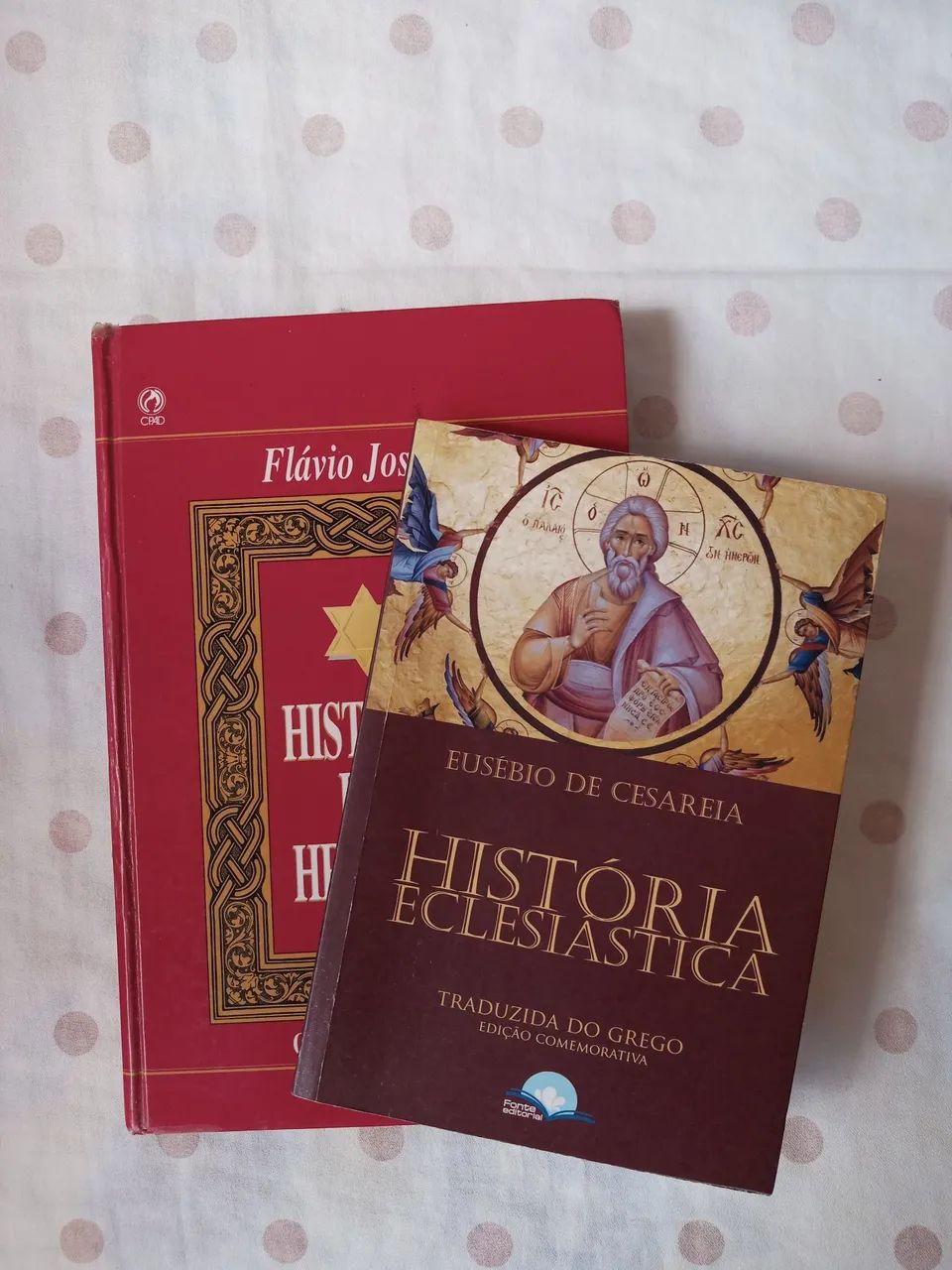 2 Livros: História dos Hebreus e História Eclesiástica 