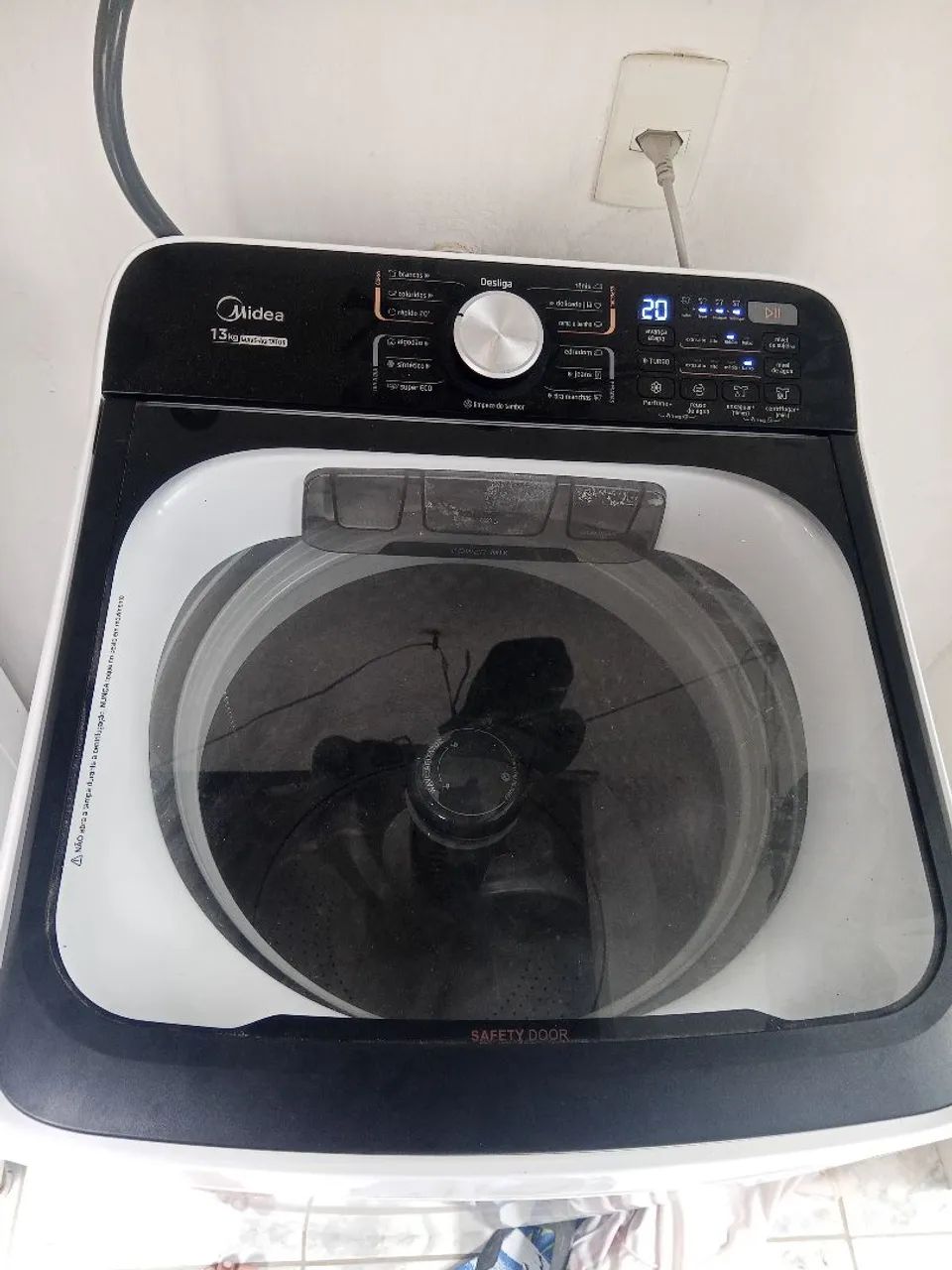 Máquina de lavar Midea estado excelente 13 kg