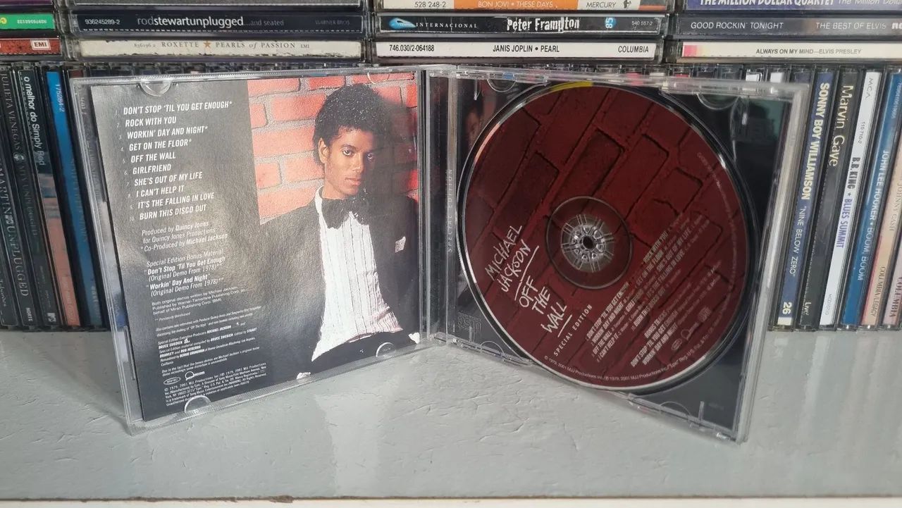 CD Michael Jackson - Off The Wall - Foto 3