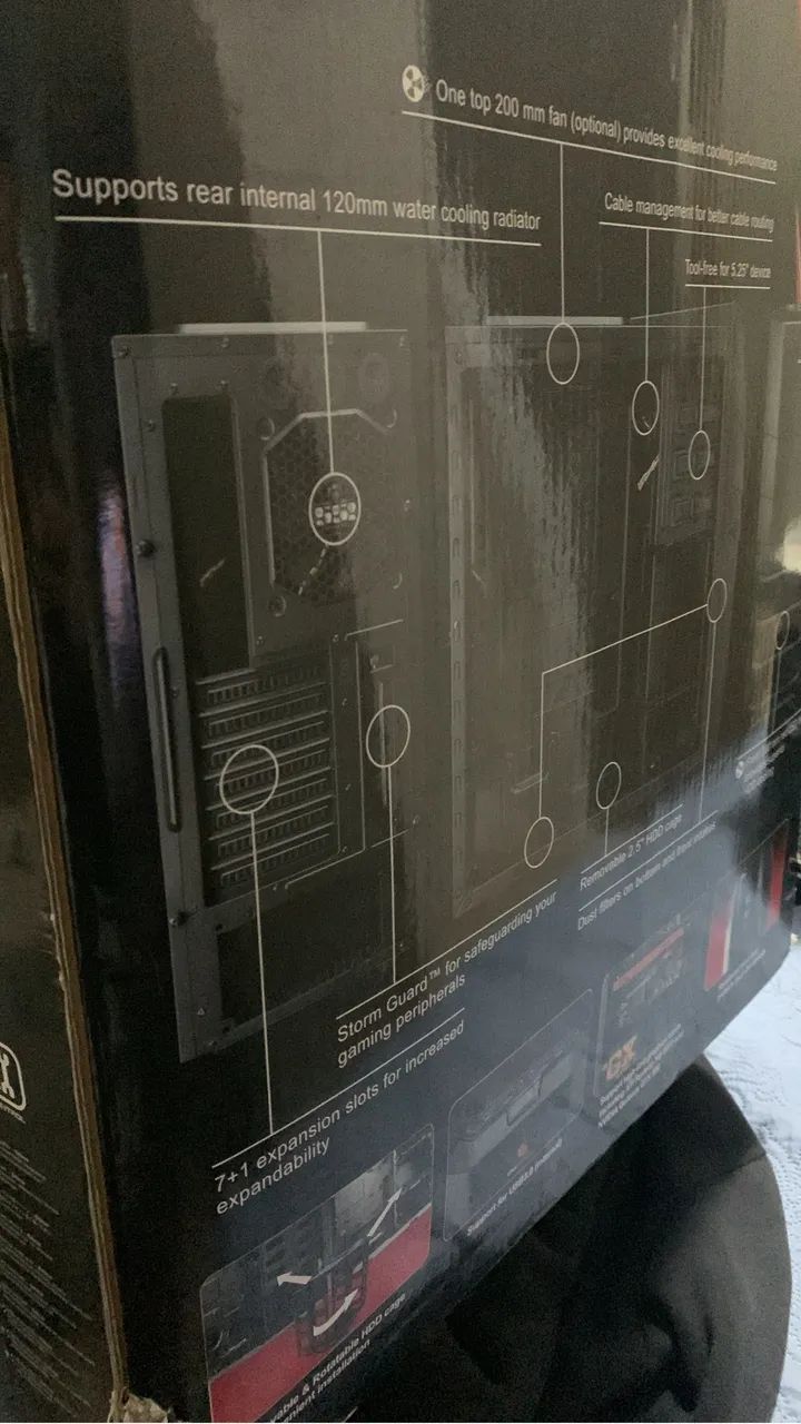 Gabinete + air cooler - cooler master  - Foto 2