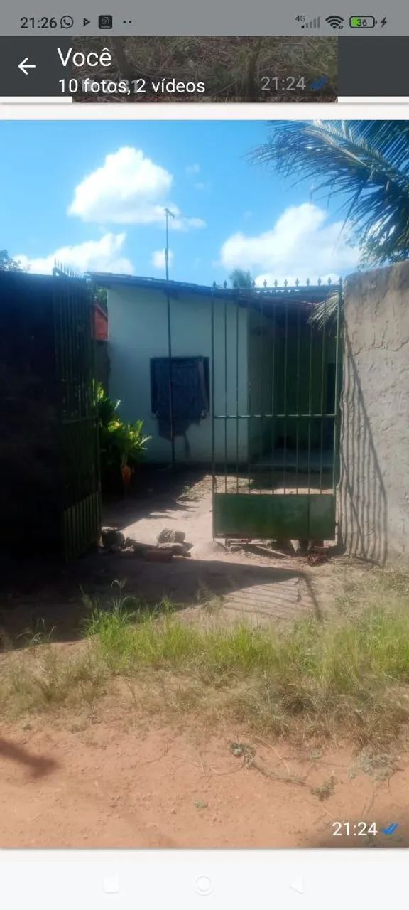 sítio com uma uma tarefa de terra com escritura 