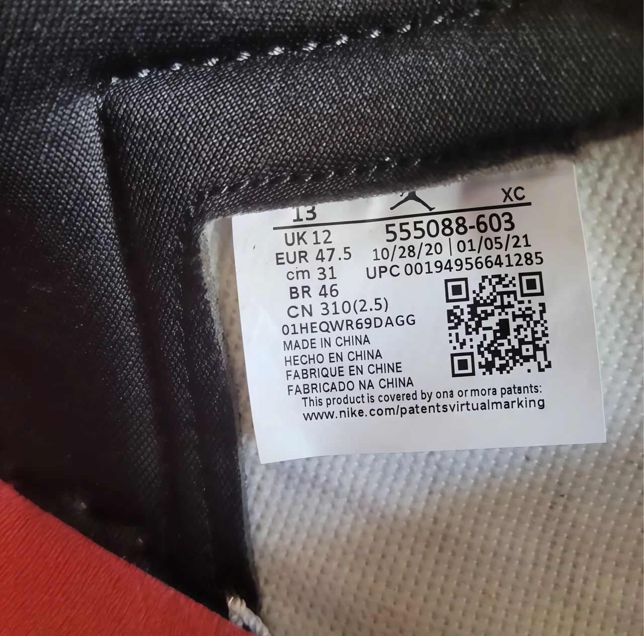Air Jordan 1 High OG Light Fusion Red - Foto 6