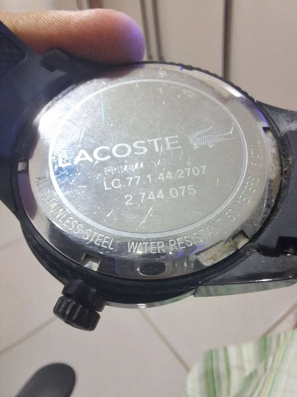 Relógio Lacoste preto - Foto 2