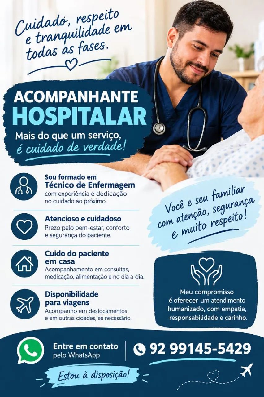 Acompanhamento hospitalar 