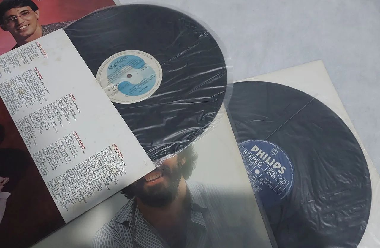 Lote 2 LPs Ivan Lins: Homônimo 1979 + Daquilo que eu sei 1980 - Zerados - Foto 3