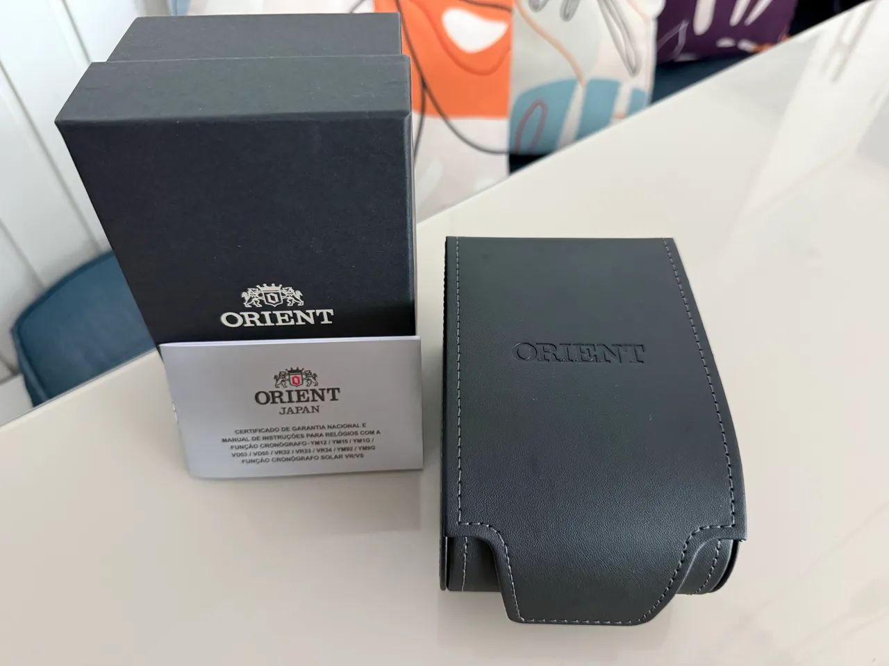 Relógio Orient Solartech estilo PRX panda Cronógrafo - Acessórios