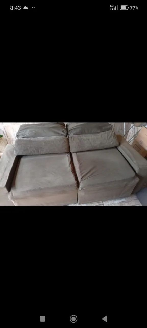 Sofá para vender logo e negociar
