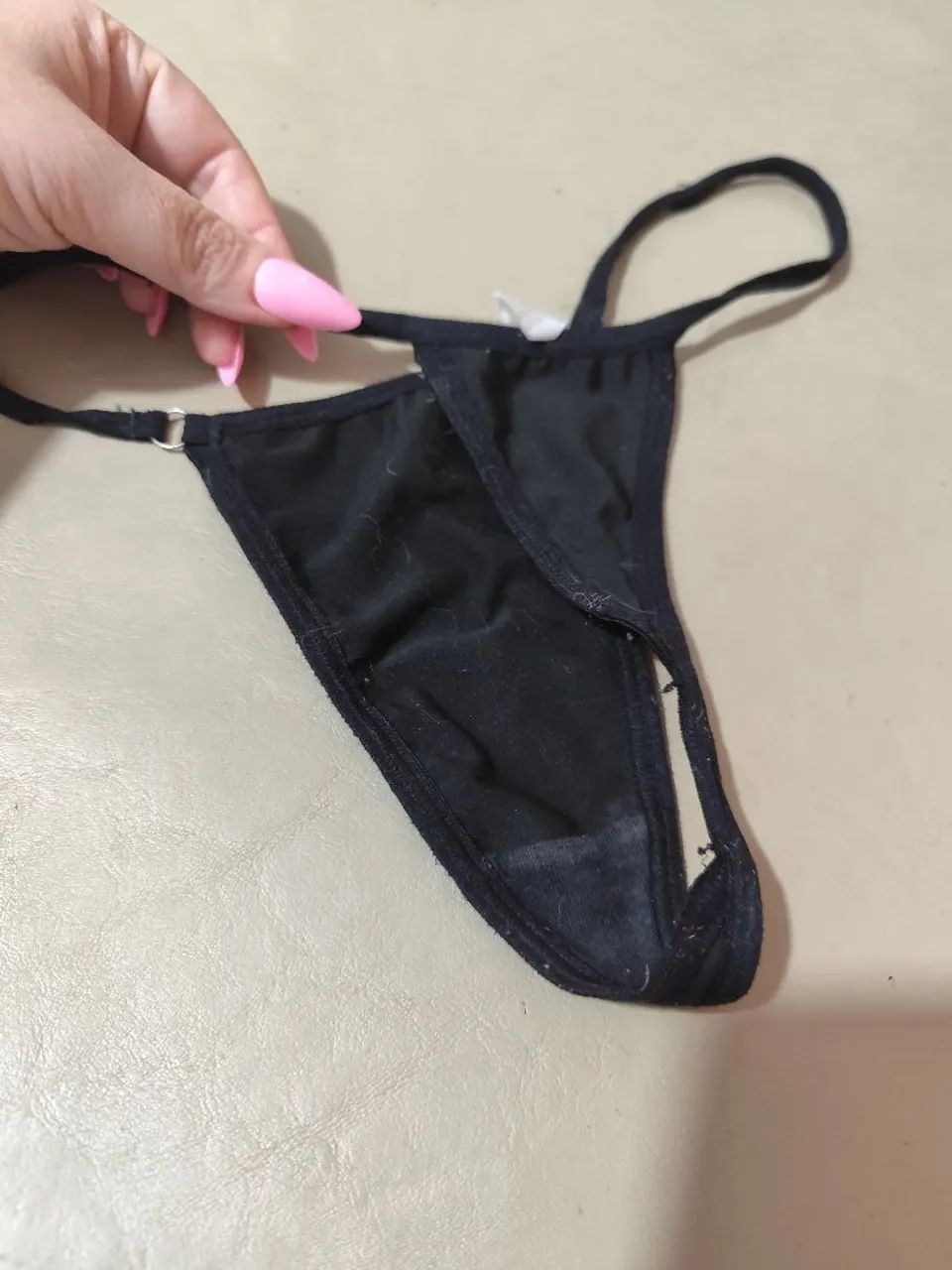 Calcinha preta usada - Foto 3