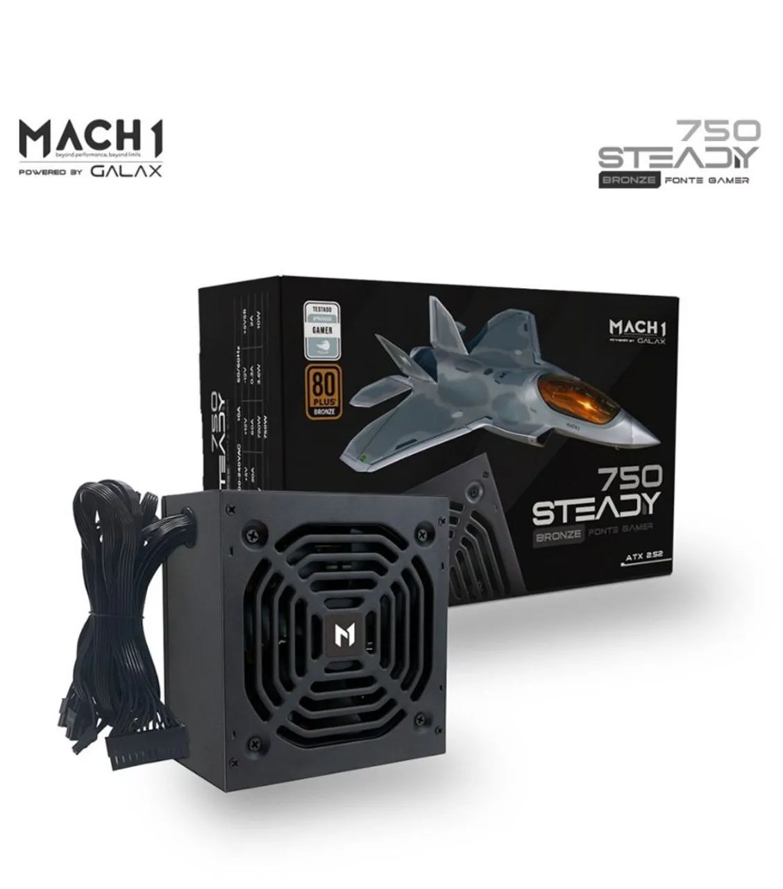 Fonte Mach1 750w 80 plus bronze 