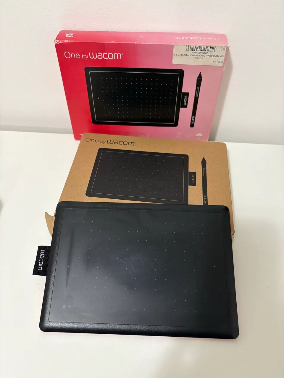 Mesa digitalizadora Wacom Tablet One By pequena, CTL472, Wacom 