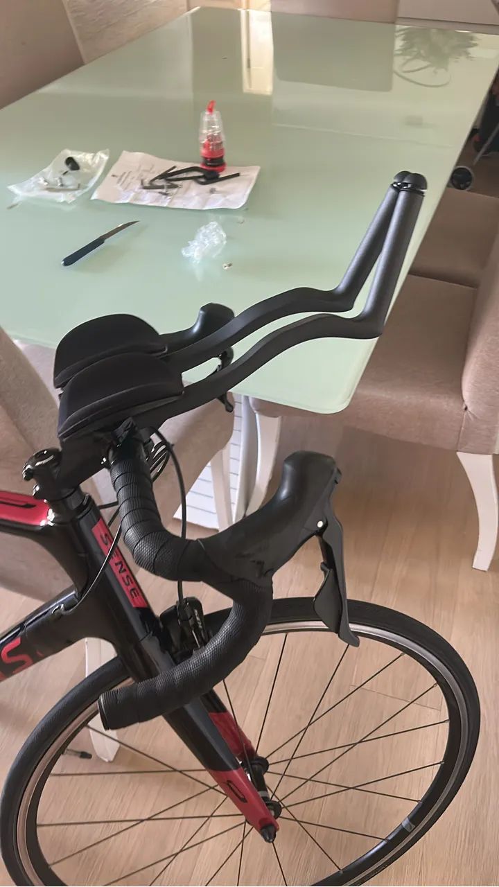 Clip aerobar em carbono  - Foto 2