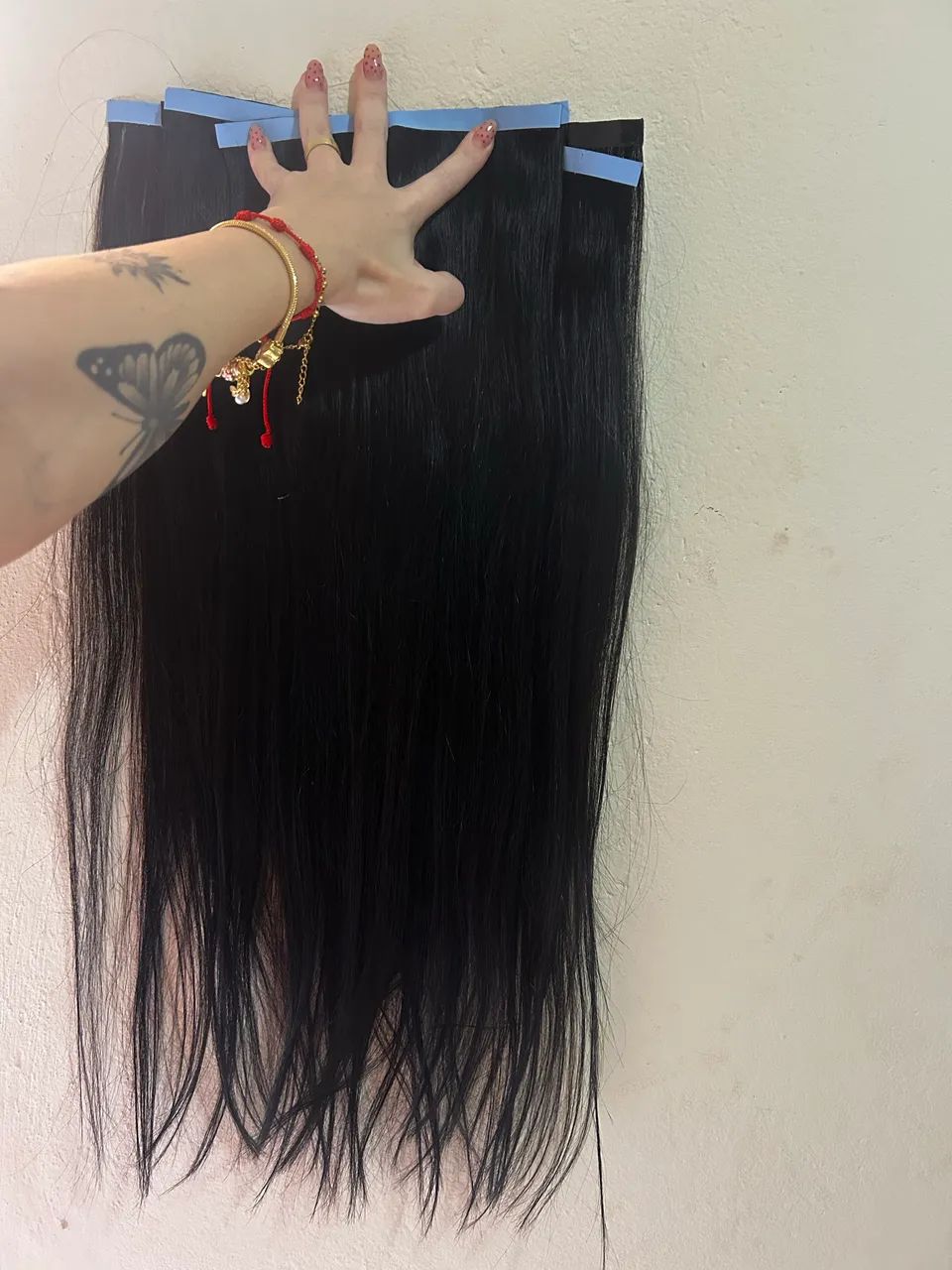 Cabelo humano 70cm  - Foto 2