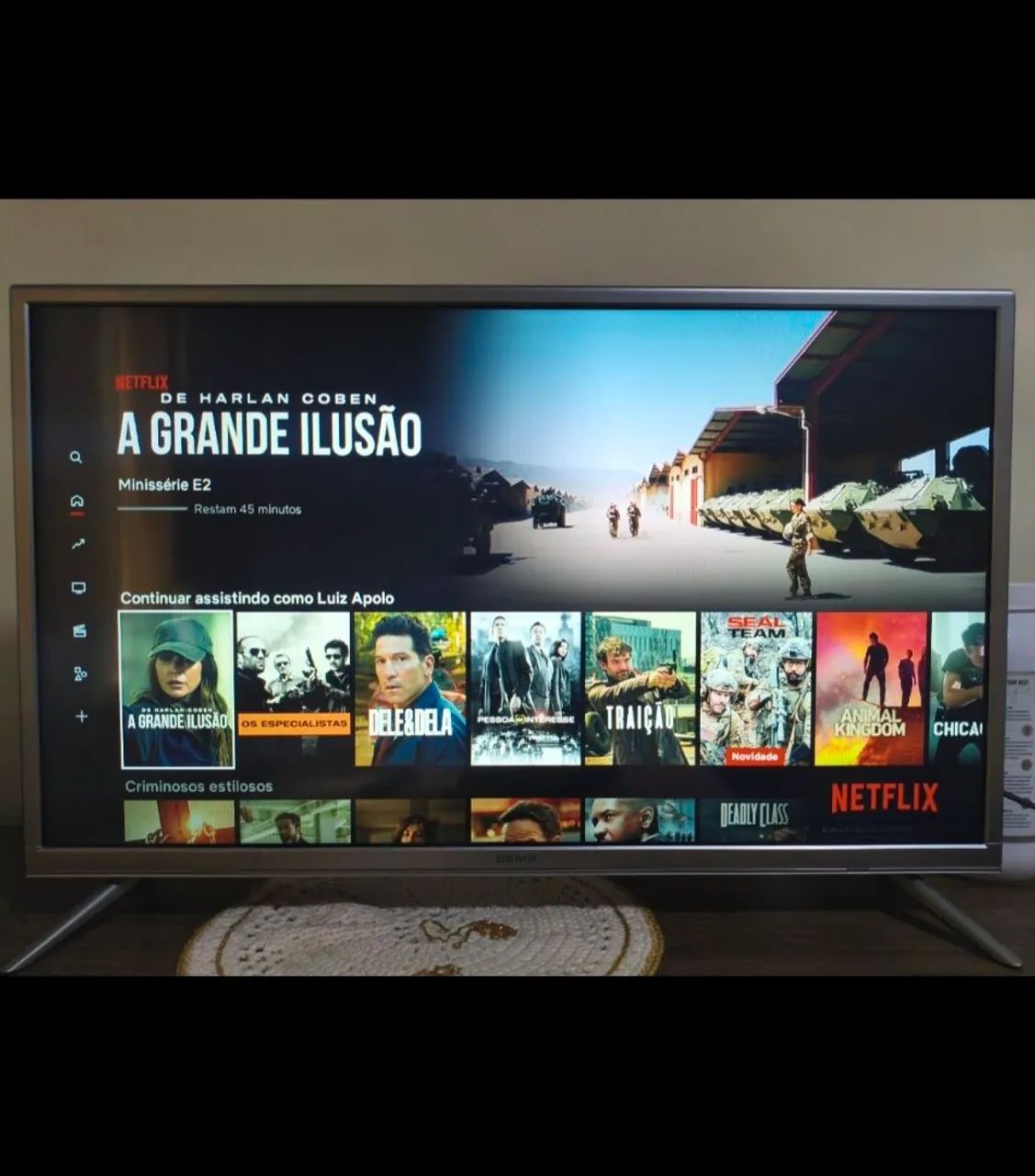 Smart TV LED 32" Semp