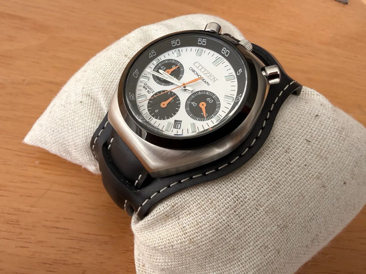 Citizen Bullhead Tsuno 38mm com 2 pulseiras - Foto 3
