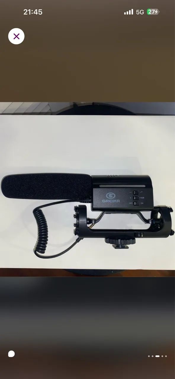 Microfone greika sm10