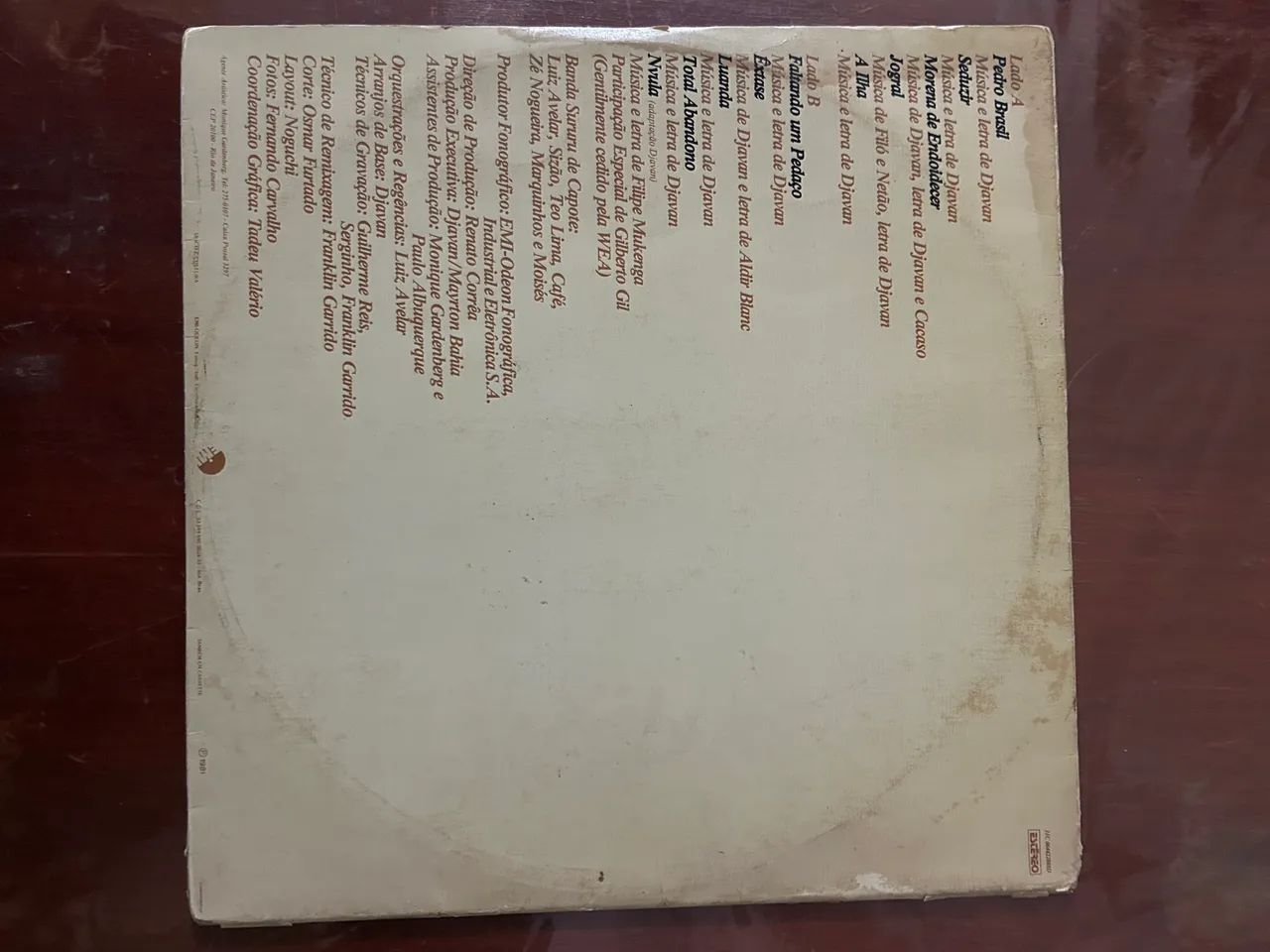 Disco Vinil Djavan - Foto 2