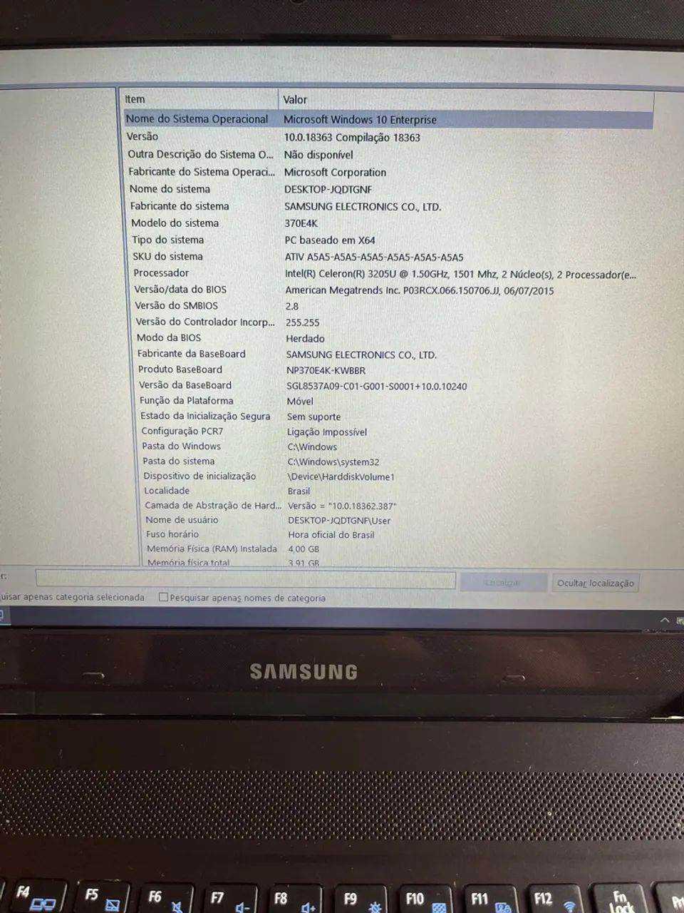 Notebook Samsung  4GB 500HD ENTREGO - Foto 2