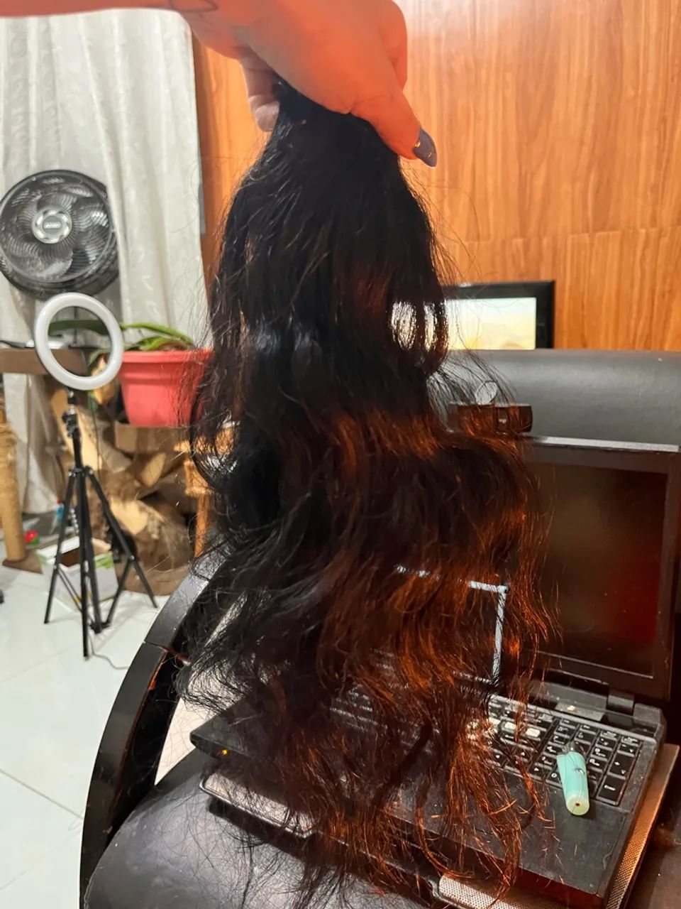 Mega hair 50 cm Brasileiro ondulado  - Foto 5
