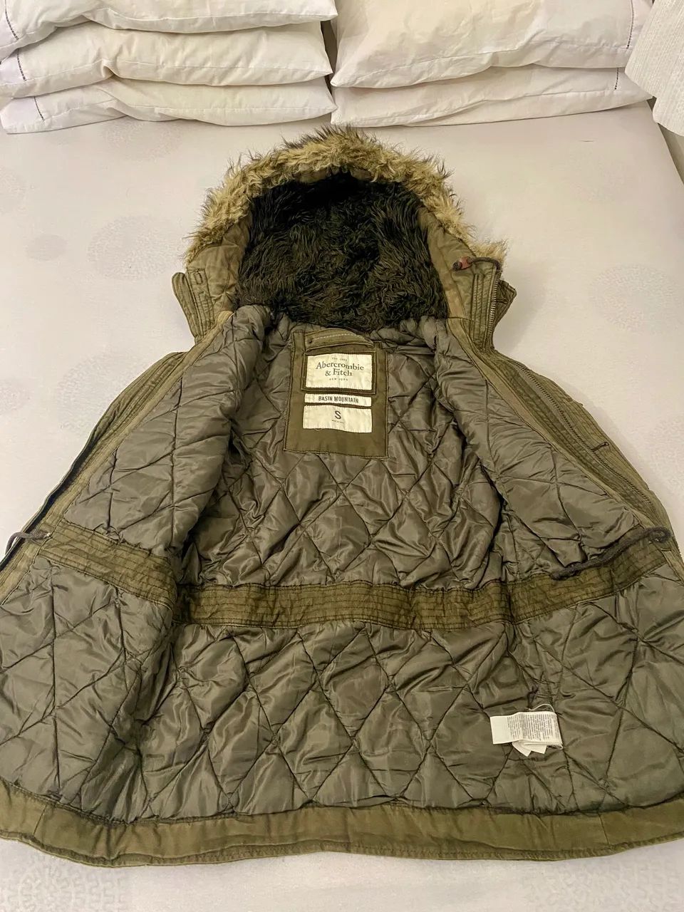 Jaqueta Parka Abercrombie & Fitch Basin Mountain - Foto 2